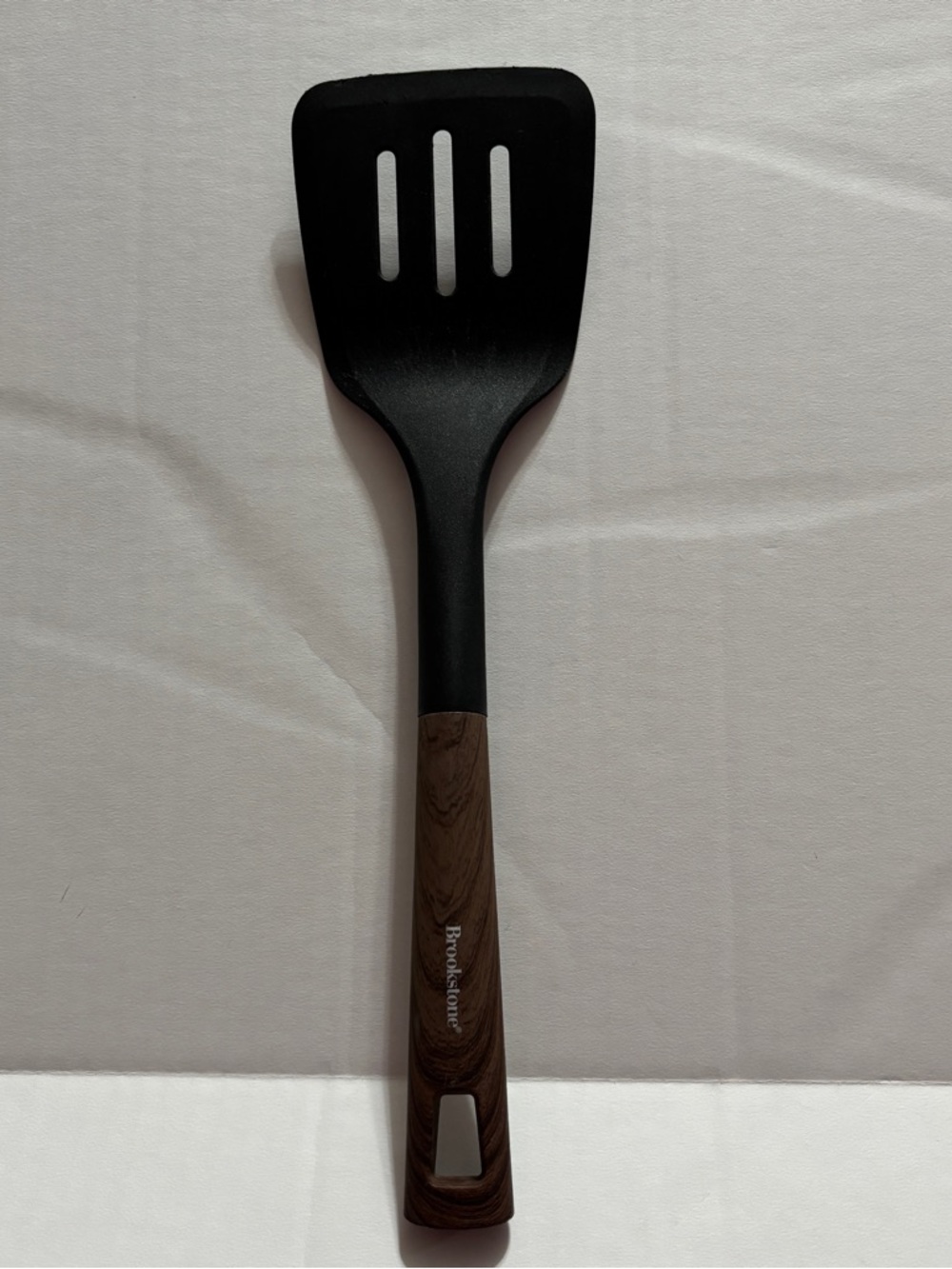 Brookstone Slotted Spatula Turner Flipper No Melt Marks